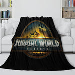 Jurassic World Rebirth Blanket Flannel Throw Room Decoration