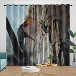 Jurassic World Rebirth Curtains Dinosaur Blackout Window Drapes