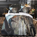 Jurassic World Rebirth Duvet Cover Dinosaur Bedding Set Without Filler