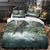 Jurassic World Rebirth Duvet Cover Dinosaur Bedding Set Without Filler