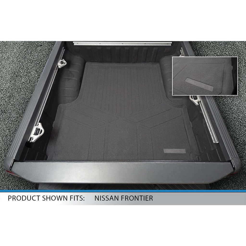 SmartCoverage™ Custom Fit Floor Liners For 2008-2021 Nissan Frontier Crew Cab with Dual Drivers Side Floor Posts