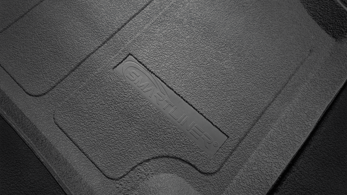 SmartCoverage™ Custom Fit Floor Liners For 2015-2025 Ford F-150 SuperCrew Cab with 1st Row Bench Seat No 2nd Row Underseat Storage
