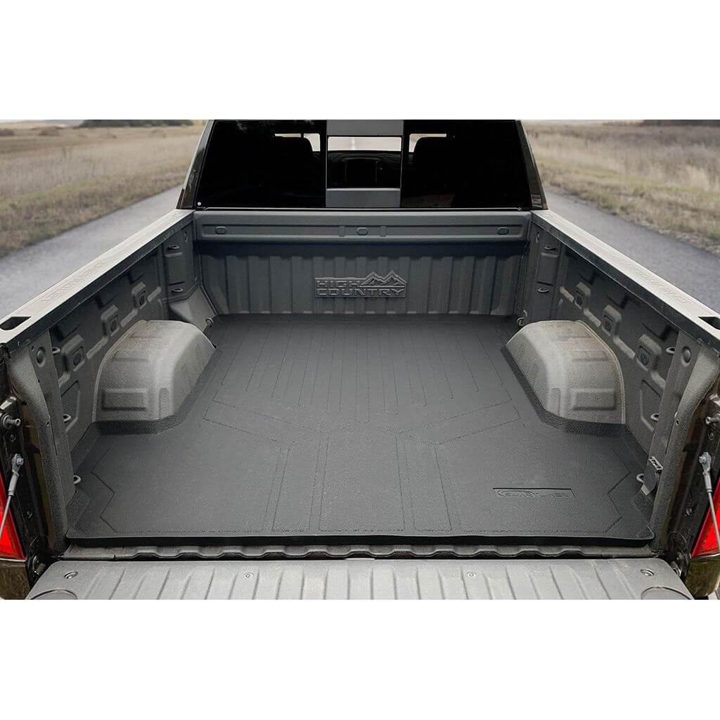 SmartCoverage™ Custom Fit Floor Liners For 2019-2024 Chevrolet Silverado 1500 Crew Cab With 1st Row Bench Seat (OTH Coverage) and Vinyl Flooring with the 2nd Row Underseat Storage