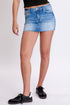 Women's Luxe Micro Mini Skirt With Raw Hem
