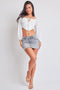 Women's Luxe Micro Mini Skirt With Raw Hem