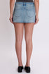Women's Luxe Micro Mini Skirt With Raw Hem