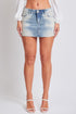 Women's Luxe Micro Mini Skirt With Raw Hem