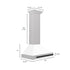 ZLINE 30" Autograph Stainless Wall Range Hood KB4SNZ-WM30-MB
