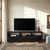 Mid-Century Kela Modern 3-Door TV Stand