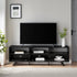 Mid-Century Kela Modern 3-Door TV Stand