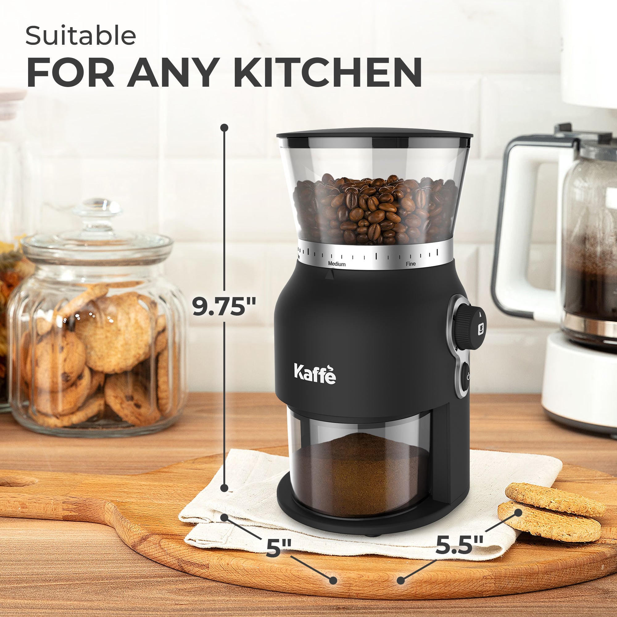 Conical Burr Coffee Grinder, KF8150