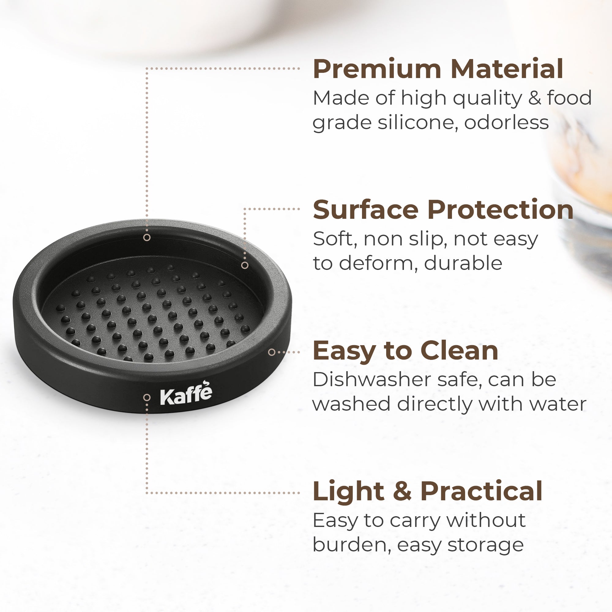 Espresso Tamping Mat, KFTM01