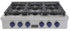 Kucht 36"  Stainless Propane Cooktop-KFX369T/LP-B