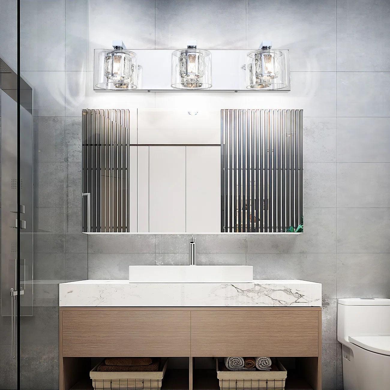 Kolt Modern 3-Light Bathroom Vanity Light