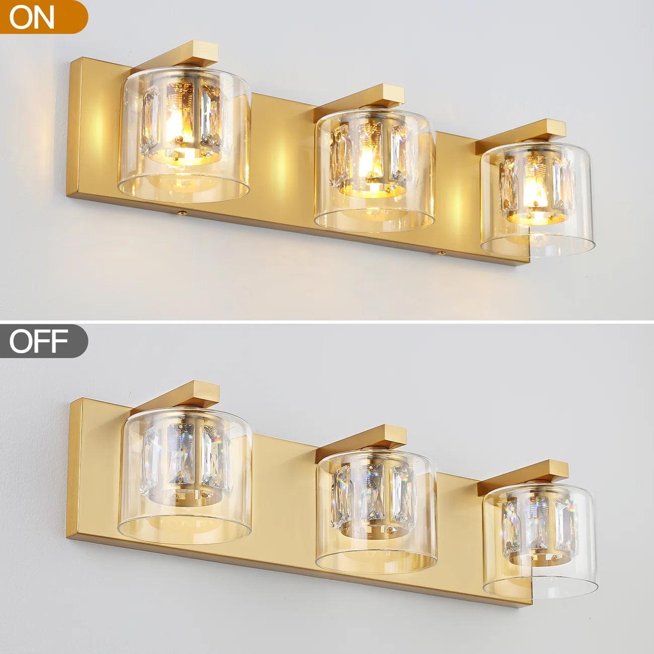 Kolt Modern 3-Light Bathroom Vanity Light
