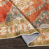 Kullar Orange Washable Area Rug