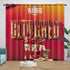 Kansas City Chiefs Curtains Blackout Window Drapes Room Decoration