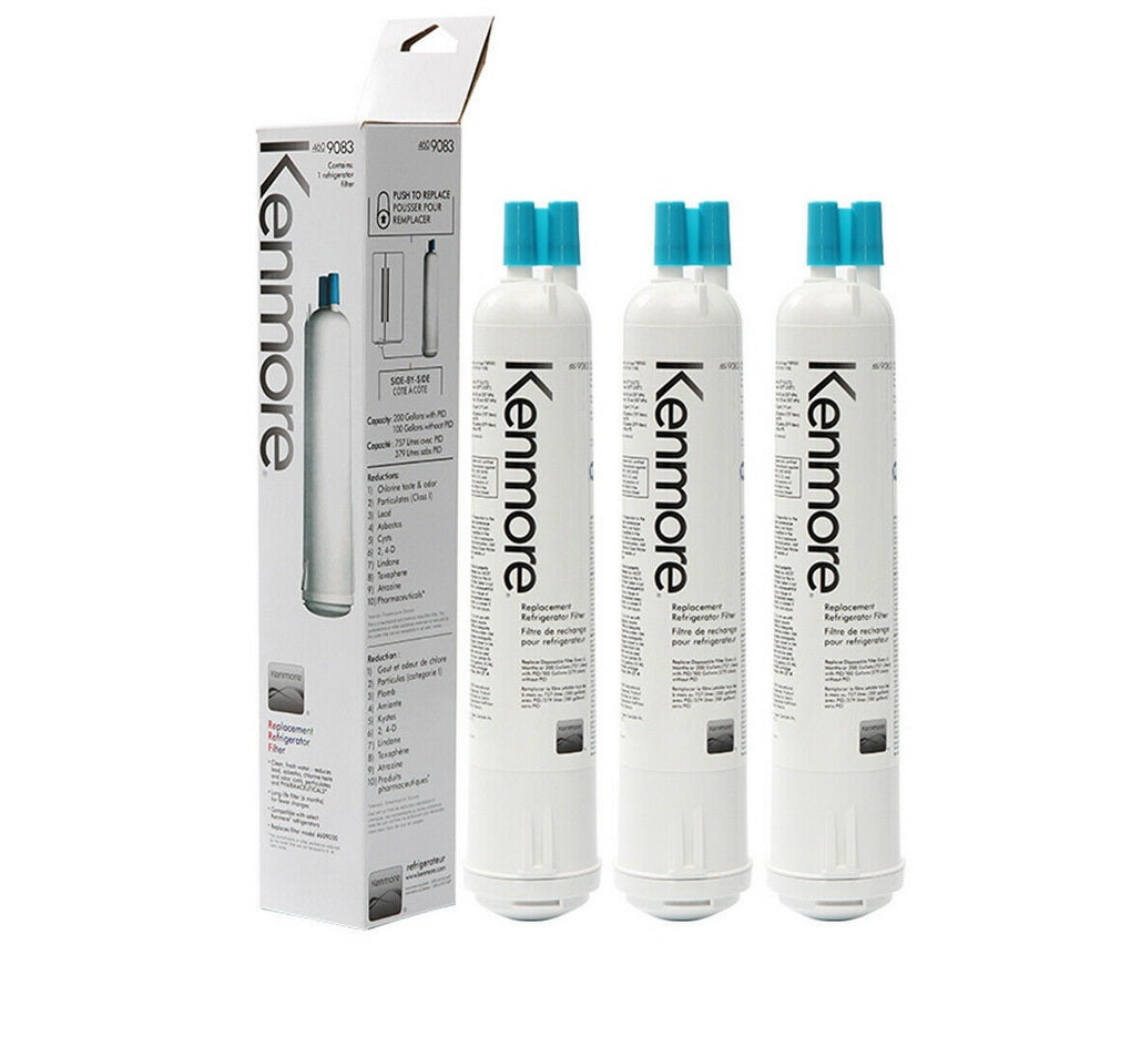 Kenmore 9083, 46-9083, 9020/9030 Replacement Refrigerator Water Filter, 3 Pack
