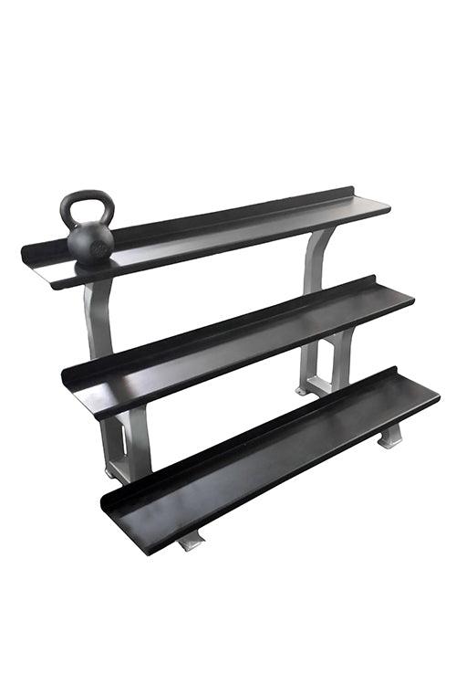 3-Tier Kettlebell Rack - Muscle D Fitness - Commercial Storage