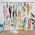 Kids Room Decoration Bluey Curtains Pattern Blackout Window Drapes