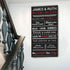 Patio Rules Sign
