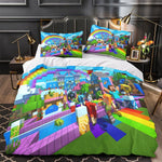 Kids room Minecraft Duvet Cover Pattern Bedding Set Without Filler