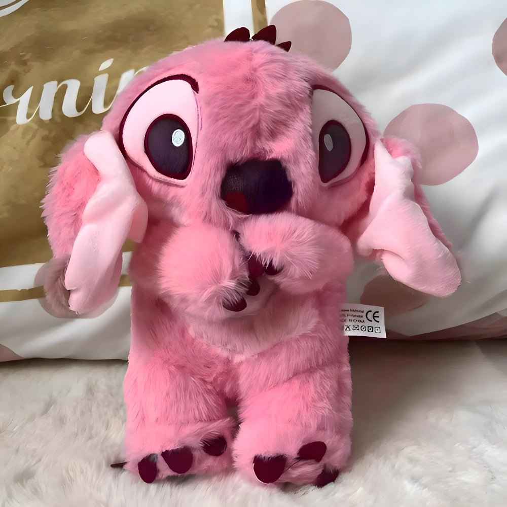 Calming Breathing Plush Toy with Night Light Sleep Aid Stuffed Animal