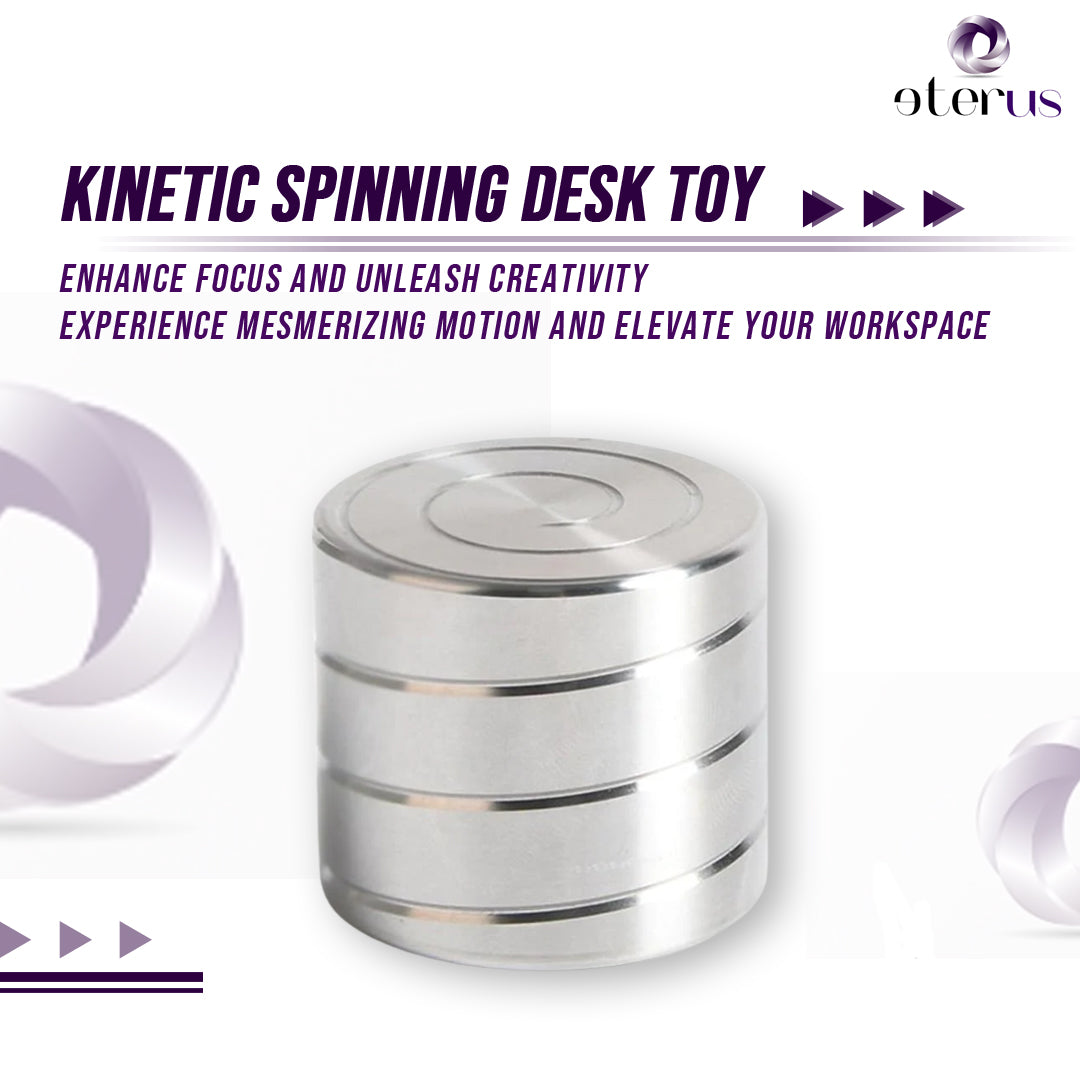 Kinetic Spinning Desk Toy Stress-Relieving Gadget