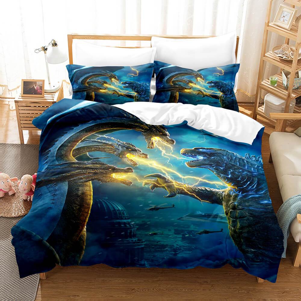 King Kong vs Godzilla Bedding Set Duvet Covers