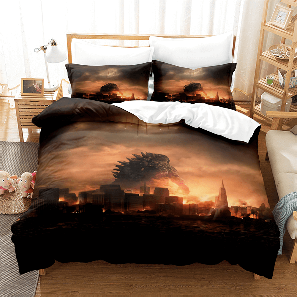 King Kong vs Godzilla Bedding Set Duvet Covers