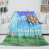 Kirby Blanket Flannel Fleece Throw Room Decoration