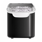 Kismile Ice Makers Countertop with Handle,8 Cubes in 6 Mins,Portable Ice Machine with Self-Cleaning for Home 58012RIM0