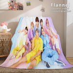 Kpop BTS Butter Bangtan Boys Cosplay Flannel Blanket Bedding Sets