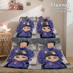 Kpop BTS Butter Bangtan Boys Cosplay Flannel Blanket Bedding Sets
