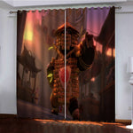 Kung Fu Panda The Dragon Knight Curtains Blackout Window Drapes