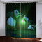 Kung Fu Panda The Dragon Knight Curtains Pattern Blackout Window Drapes