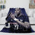 Kylian Mbappé Blanket Flannel Throw Room Decoration