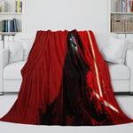 Kylo Ren Blanket Flannel Throw Room Decoration