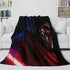 Kylo Ren Blanket Flannel Throw Room Decoration
