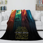 Kylo Ren Blanket Flannel Throw Room Decoration