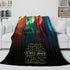 Kylo Ren Blanket Flannel Throw Room Decoration