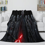 Kylo Ren Blanket Flannel Throw Room Decoration
