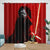 Kylo Ren Curtains Pattern Blackout Window Drapes