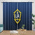 LA Galaxy Curtains Blackout Window Drapes Room Decoration