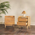 Lee Mid-Century Modern Wood Nightstand