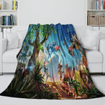 LEGO Horizon Adventures Blanket Flannel Throw Room Decoration