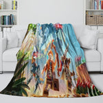 LEGO Horizon Adventures Blanket Flannel Throw Room Decoration