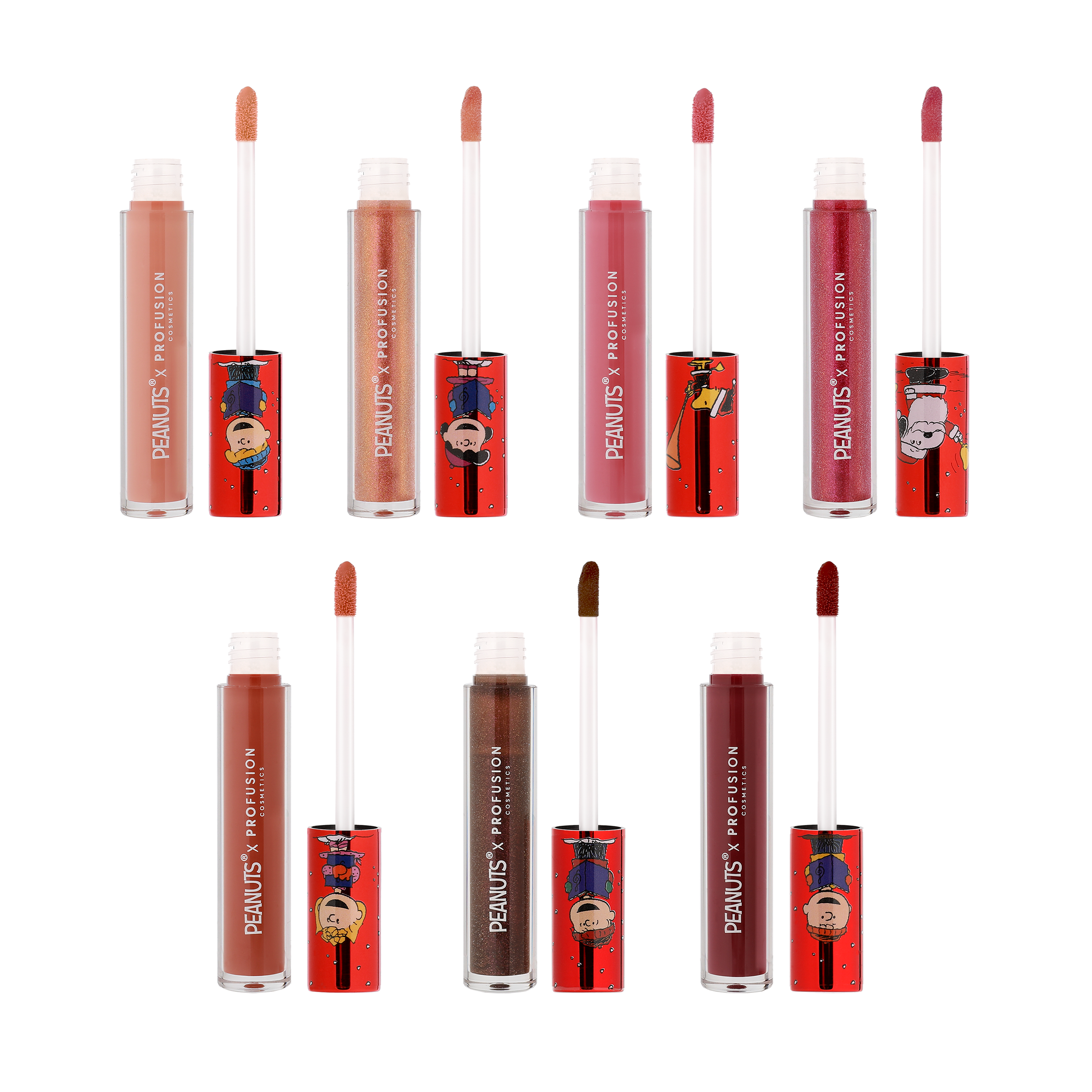 Peanuts Holiday | The Joy of Giving 7PC Lip Gloss Set