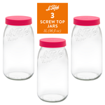 Screw Top Jars for Fresh Food Storage Solutions