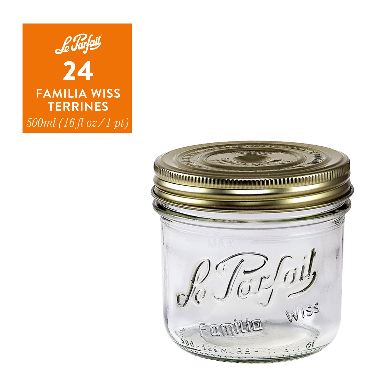 Le Parfait Familia Wiss Terrines - Food Storage Containers